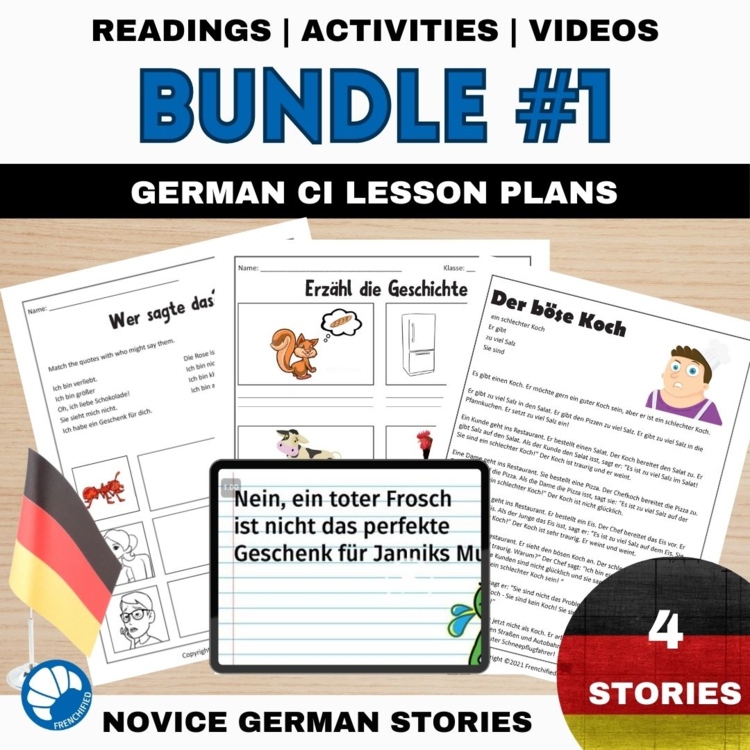 Beginning German | Comprehensible Input Reading Bundle 1