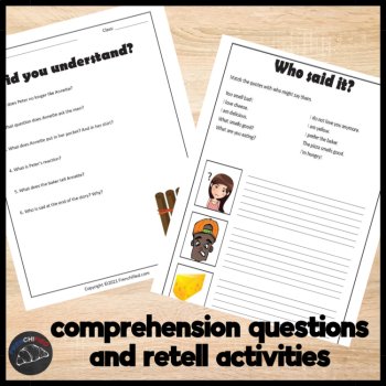 English Comprehensible Input Short Story & ELL Lesson Activities You Smell Bad, image 3