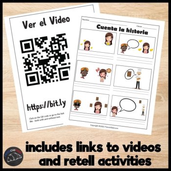 Beginning Spanish Comprehensible Input Readings and activities 4 short stories, image 4