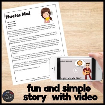 Beginning Spanish Short Story & Reading Comprehension | Comprehensible Input, image 2
