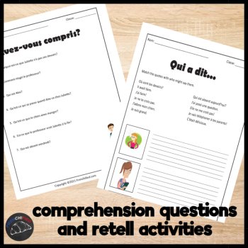 French Comprehensible Input Stories | Le Grand Chien Lesson, image 3