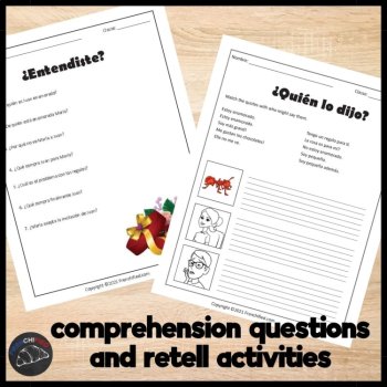 El Hombre Invisible Beginning Spanish Short Story, Comprehensible Input Reading, image 3