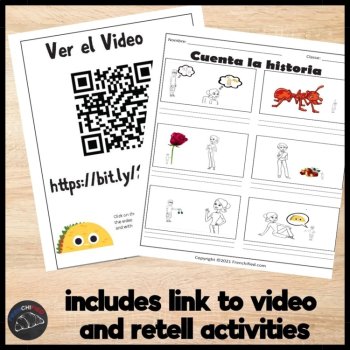 El Hombre Invisible Beginning Spanish Short Story, Comprehensible Input Reading, image 4