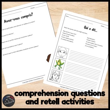 Beginning French Short Story & Reading Comprehension | Comprehensible Input, image 3