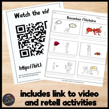 Beginning French Short Story & Reading Comprehension | Comprehensible Input, image 4