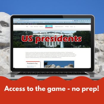Presidents Day Digital escape room high school social studies US history, image 3