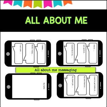 All About Me Worksheets First Day Week of School Getting to Know You Activities, image 2