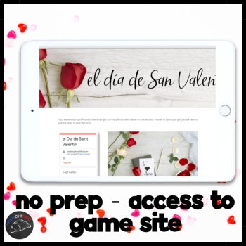 Spanish Valentine’s Day Escape Room | El Día de San Valentín, image 2