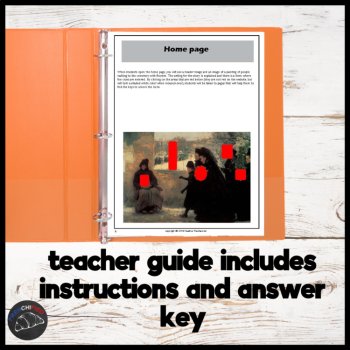 la Toussaint spooky stuff Halloween escape game for high school French learners, image 4