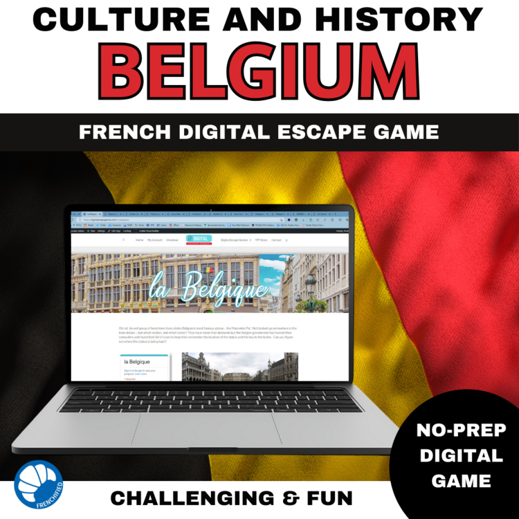 Belgium Escape Room | La Belgique History & Culture for French Learners