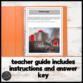 Passe Compose French escape room Past tense Prisoner in the Bastille activity, image 4