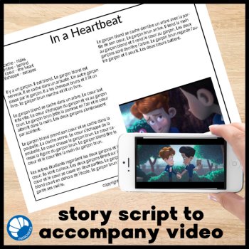 Pride Month activities LGBTQ French movie talk comprehension activity, image 2