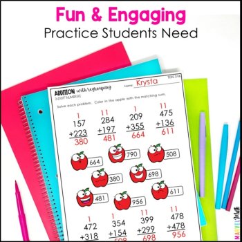 3rd Grade Addition and Subtraction Worksheets TEKS 3.4A 3.4B 3.4C 3.5A, image 4