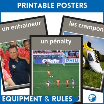 French Soccer Reading Comprehension French World Cup Football Coupe du Monde, image 3