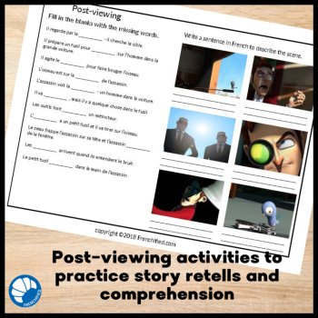 French Movie Talk | Beginning French Listening & Comprehensible Input Shoot!, image 4