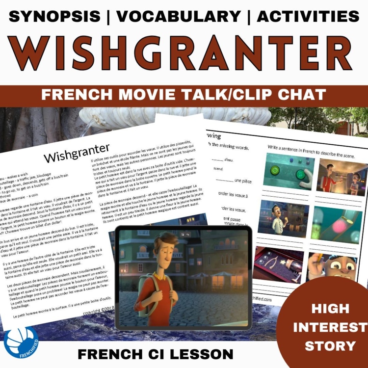 The Wish Granter Movie Talk | French Clip Chat Listening Activities