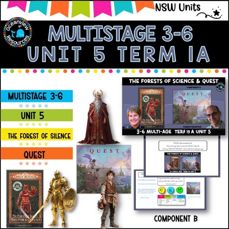 Multigrade 3-6 NSW DET Unit 5  THE FORESTS OF SILENCE Component B Term 1A