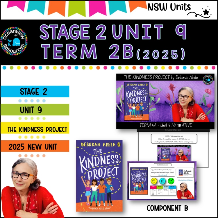 Stage 2 Unit 9 (2025) THE KINDNESS PROJECT Term 1 Year B Component B