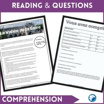 Chateaux de la Loire French Reading | French Comprehensible Input Lesson, image 2