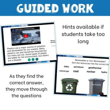 Earth Day escape room game digital activities high school science no prep, image 4