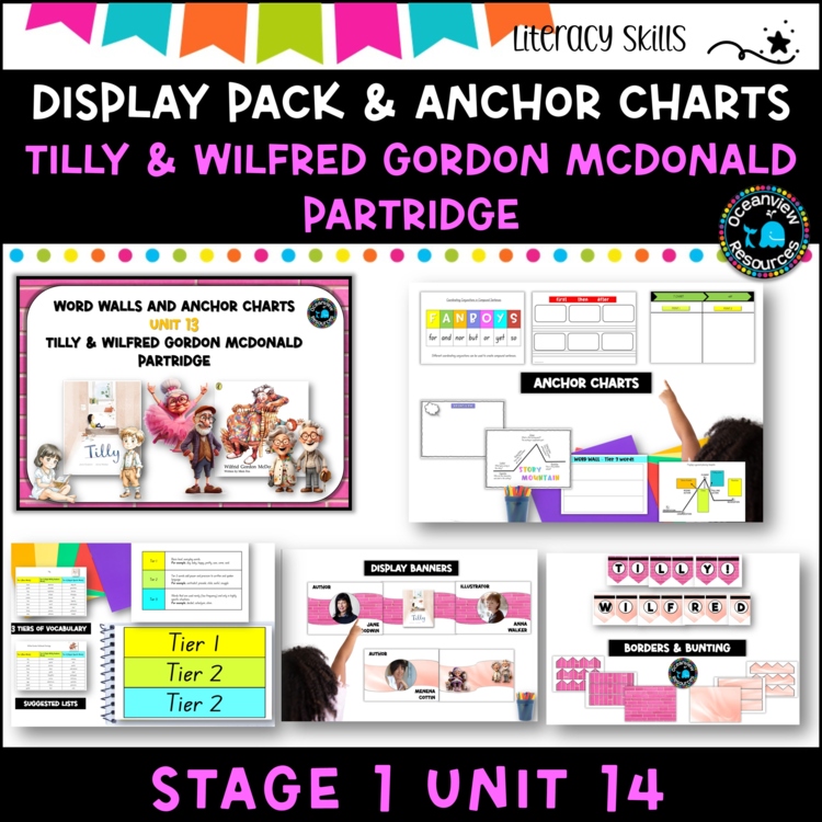 Unit 14- Stage 1: DISPLAY PACK- TILLY & WILFRED GORDON McDonald Partridge