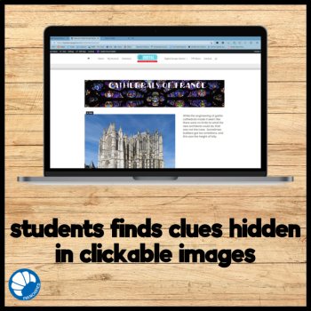 French Cathedrals Digital Escape Room French Culture High School Activity, image 3