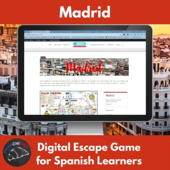 7 Spanish language and culture Digital Escape High school escape rooms, image 4