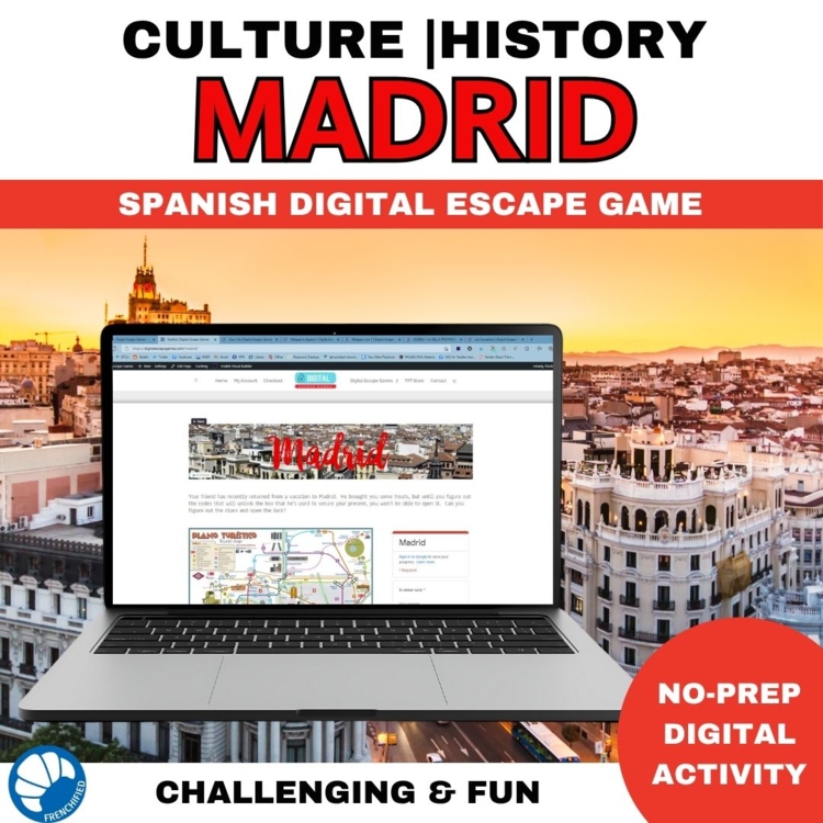 SpanishDigital Escape Room Madrid Spain Culture language and history