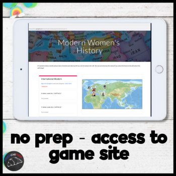 Womens History Month Digital Escape Games US & International women, image 2
