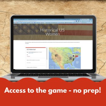 Womens History Month Digital Escape Room US History Historical American Women, image 3