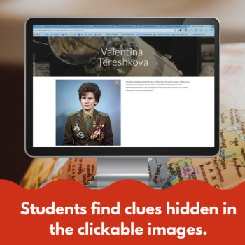 Womens History Month Digital Escape Room Modern women of the world, image 4