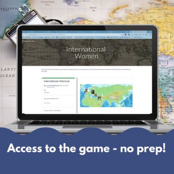 International Womens day World History Digital Escape room womens history, image 3