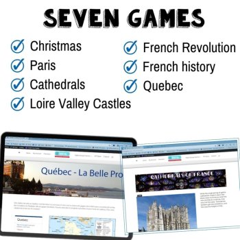 French Digital games - French history games and French culture bundle #1, image 3