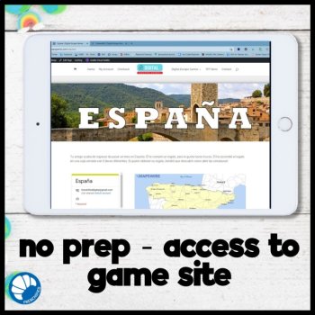 España Spain Digital Escape Room in English AND Spanish activities culture, image 2