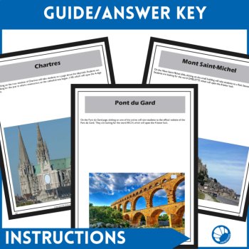 French history and culture Digital Escape Game France no-prep cultural activity, image 4