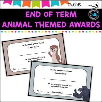 Animal award cards/behaviour management/positive reinforcement, image 2