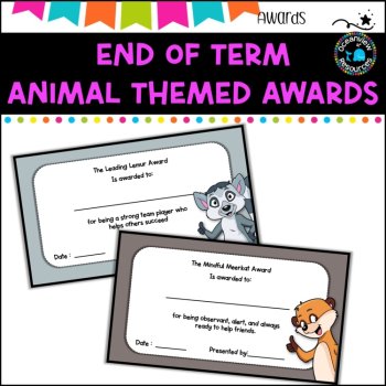 Animal award cards/behaviour management/positive reinforcement, image 3