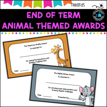 Animal award cards/behaviour management/positive reinforcement, image 4