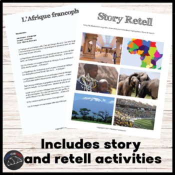 French Lesson Plans Nonfiction Bundle #2 Comprehensible Input - novice French, image 4