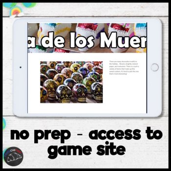 Dia de los muertos Day of the Dead Spanish Digital Escape room, image 2
