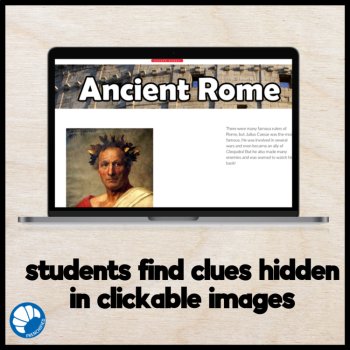 Ancient Rome Escape Room Roman History Activity for High School social studies, image 3
