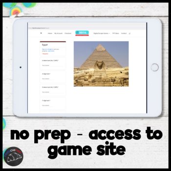 Ancient Egypt escape room high school history ancient civilizations activities, image 2