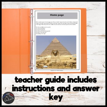 Ancient Egypt escape room high school history ancient civilizations activities, image 4