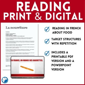 French Food Lesson for Beginners | Comprehensible Input Reading, image 3