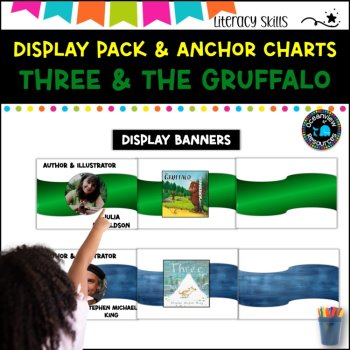 Unit 9- Stage 1: DISPLAY PACK-  Three and The Gruffalo - including anchor charts, image 3