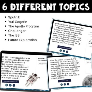 Astronomy History of Space Exploration High School Science Digital Escape Game, image 3