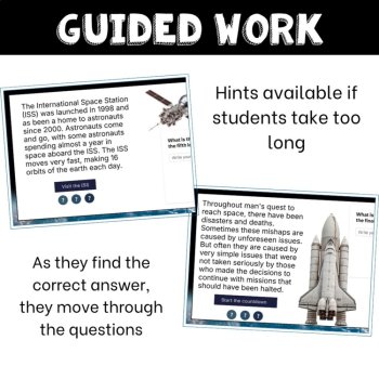 Astronomy History of Space Exploration High School Science Digital Escape Game, image 4