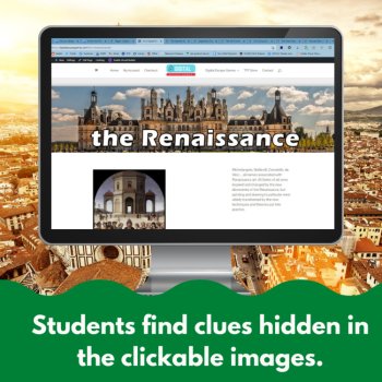 The Renaissance period High School World History Digital Escape Room, image 4