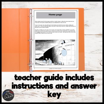 Cold War Digital Escape Room High School History Activity US World History, image 4