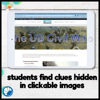 Civil War Escape Room US History Review High School Social Studies Game, image 3